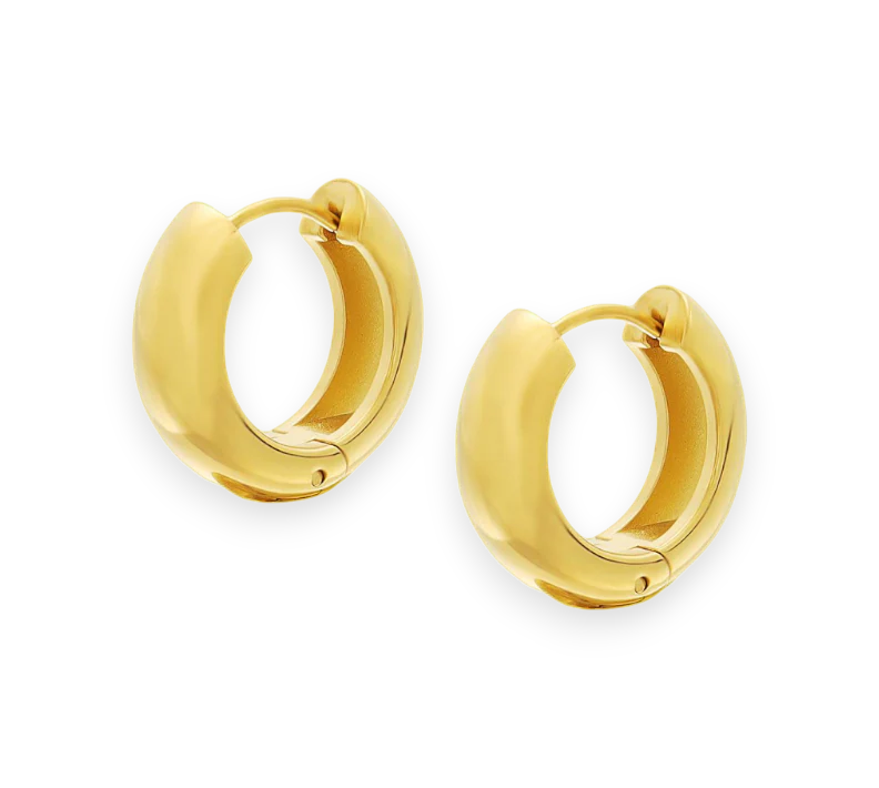 Bold Gold Hoops