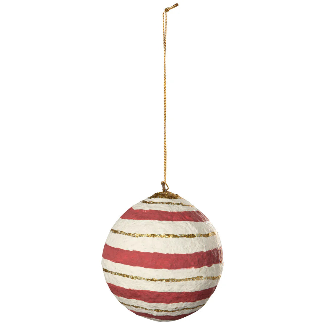 Bauble Mache Christmas Tree Ornament