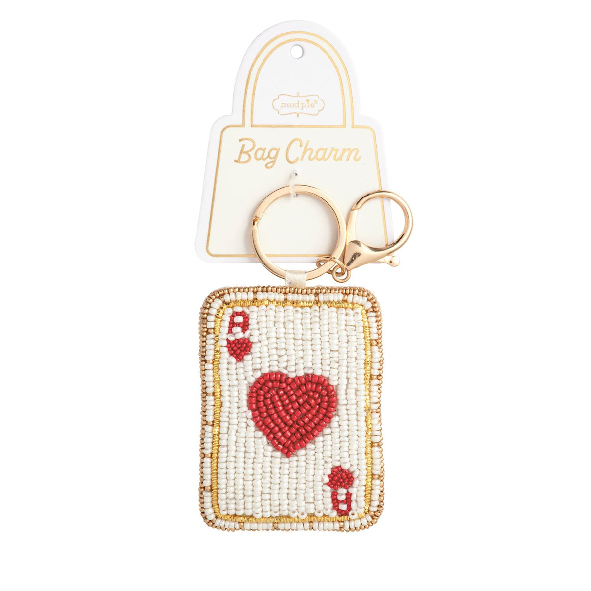 Valentine's Beaded Bag Charms