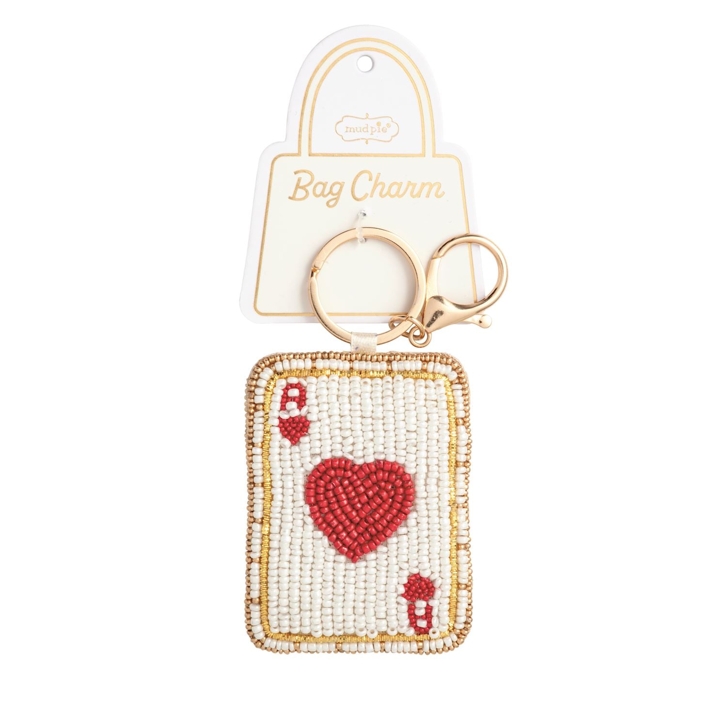 Valentine's Beaded Bag Charms