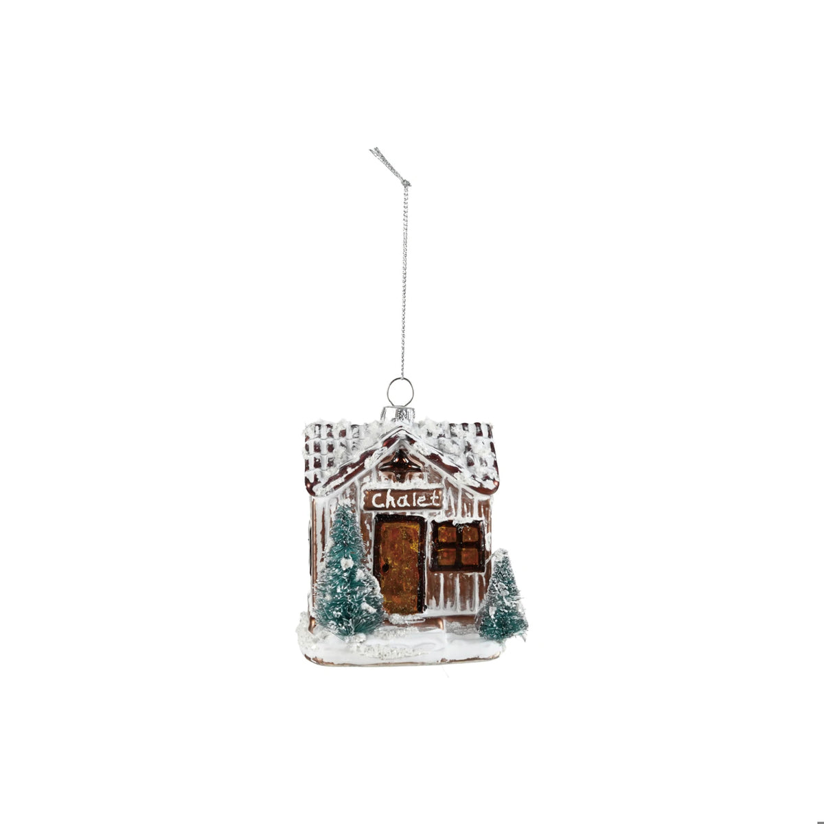 Glass House Multi Colored Ornament