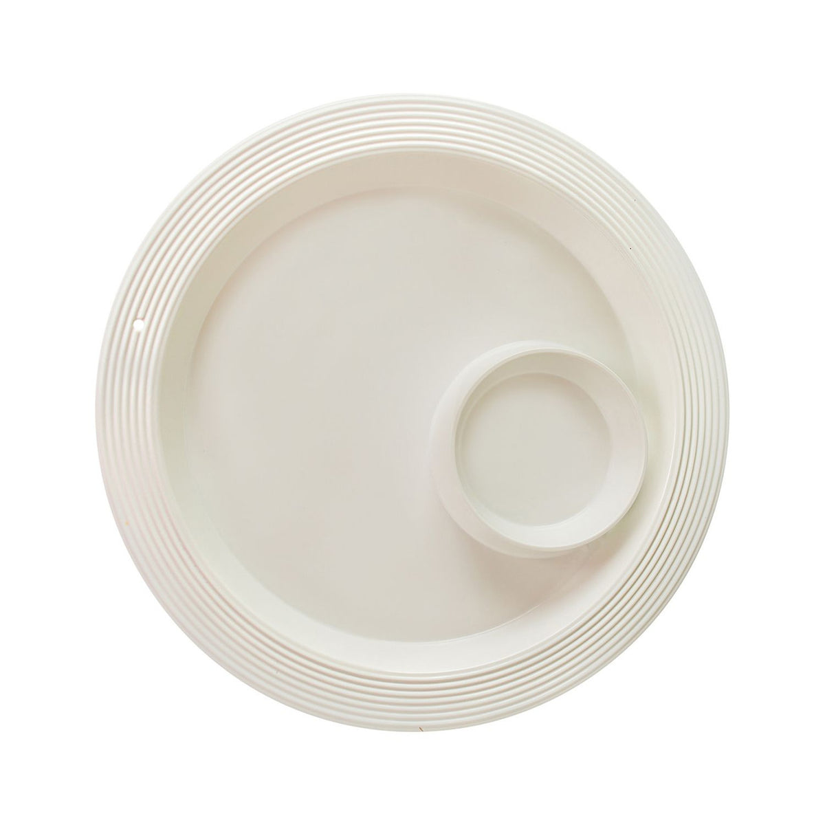 Melamine Chip &amp; Dip Platter - Pinstripes