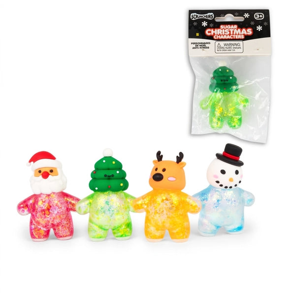 Sugar Christmas Characters Squishy Fidget