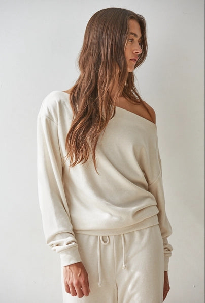 Cowl Neck Long Sleeve