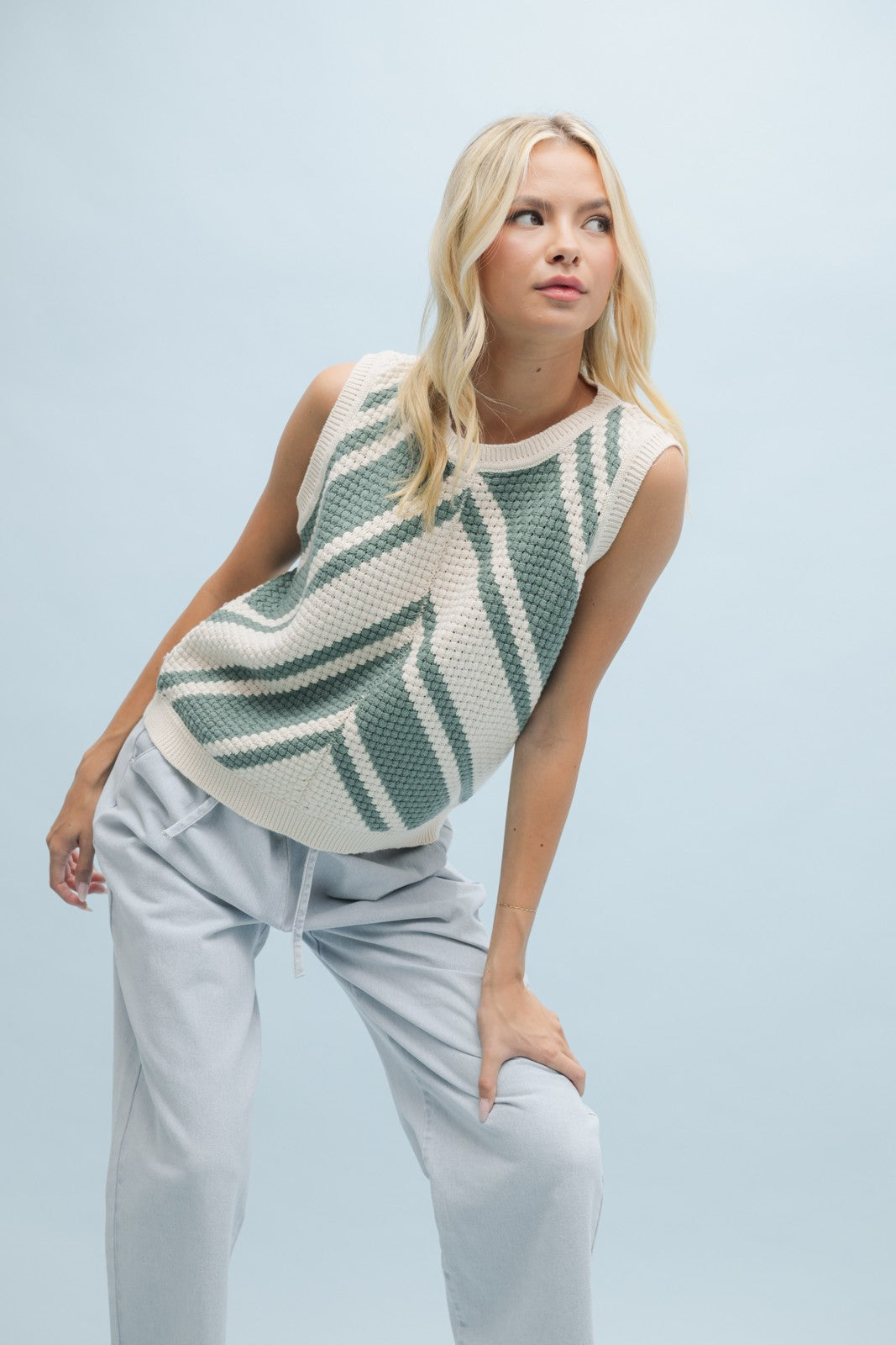 Chevron Sweater Vest