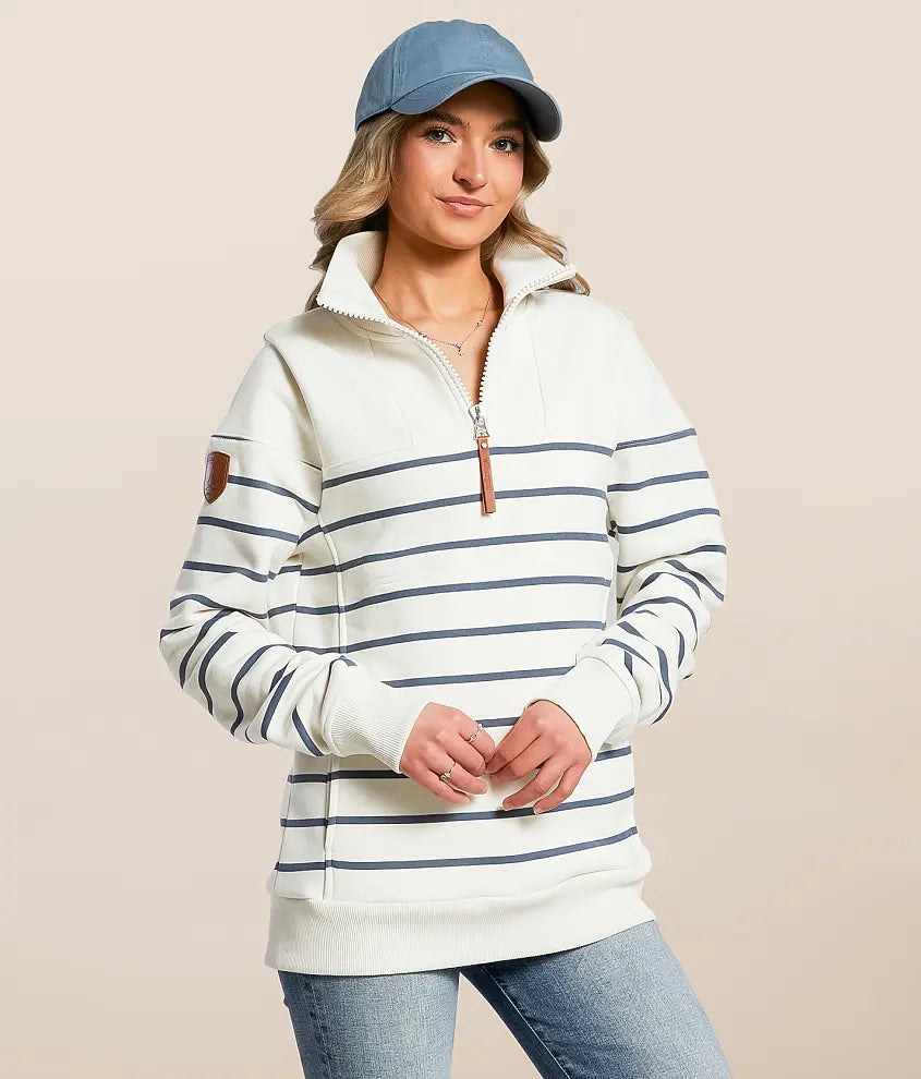 Caro Quarter Zip Pullover