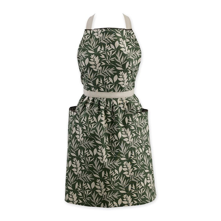 Garden Greens Printed Apron