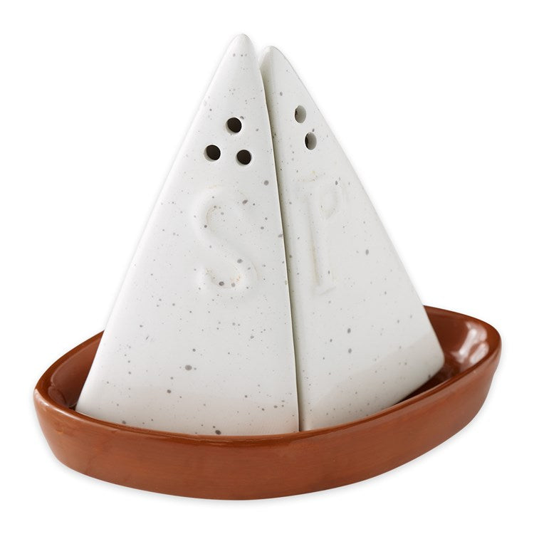 Sailboat Salt and Pepper Set