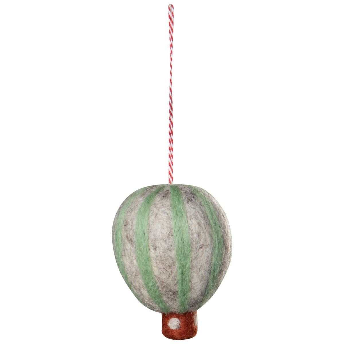 Hot Air Balloon Felt Christmas Tree Ornaments