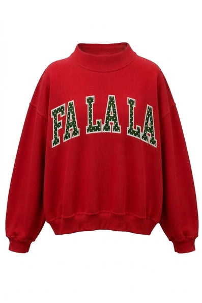FALALA Mock-Neck Sweatshirt
