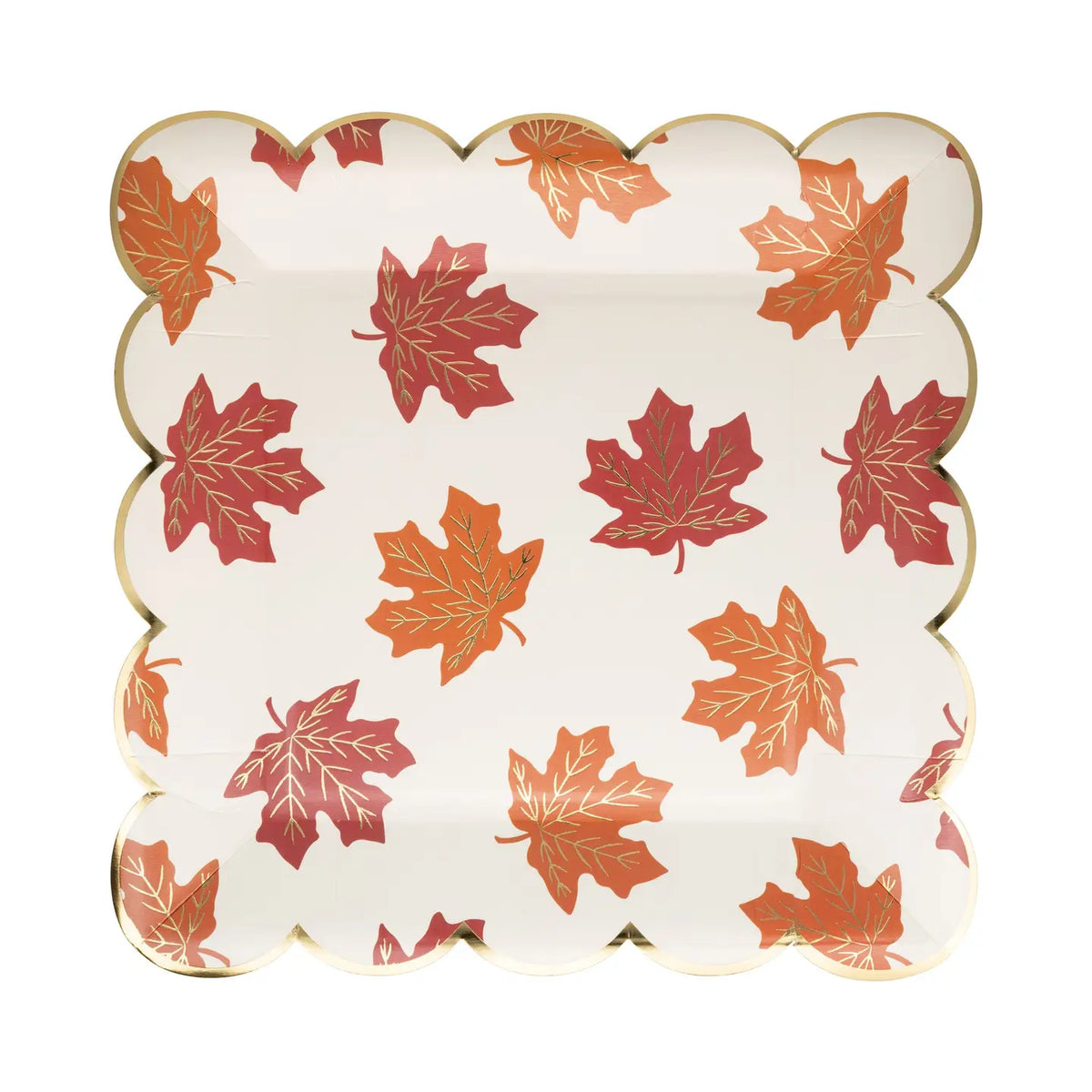 Falling Leaves 9&quot; Paper Plate
