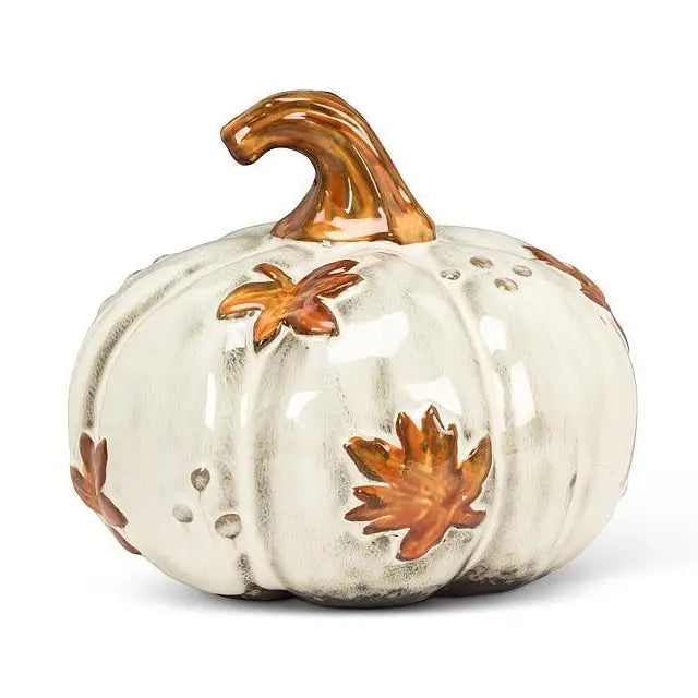 Large Falling Leaves Pumpkin