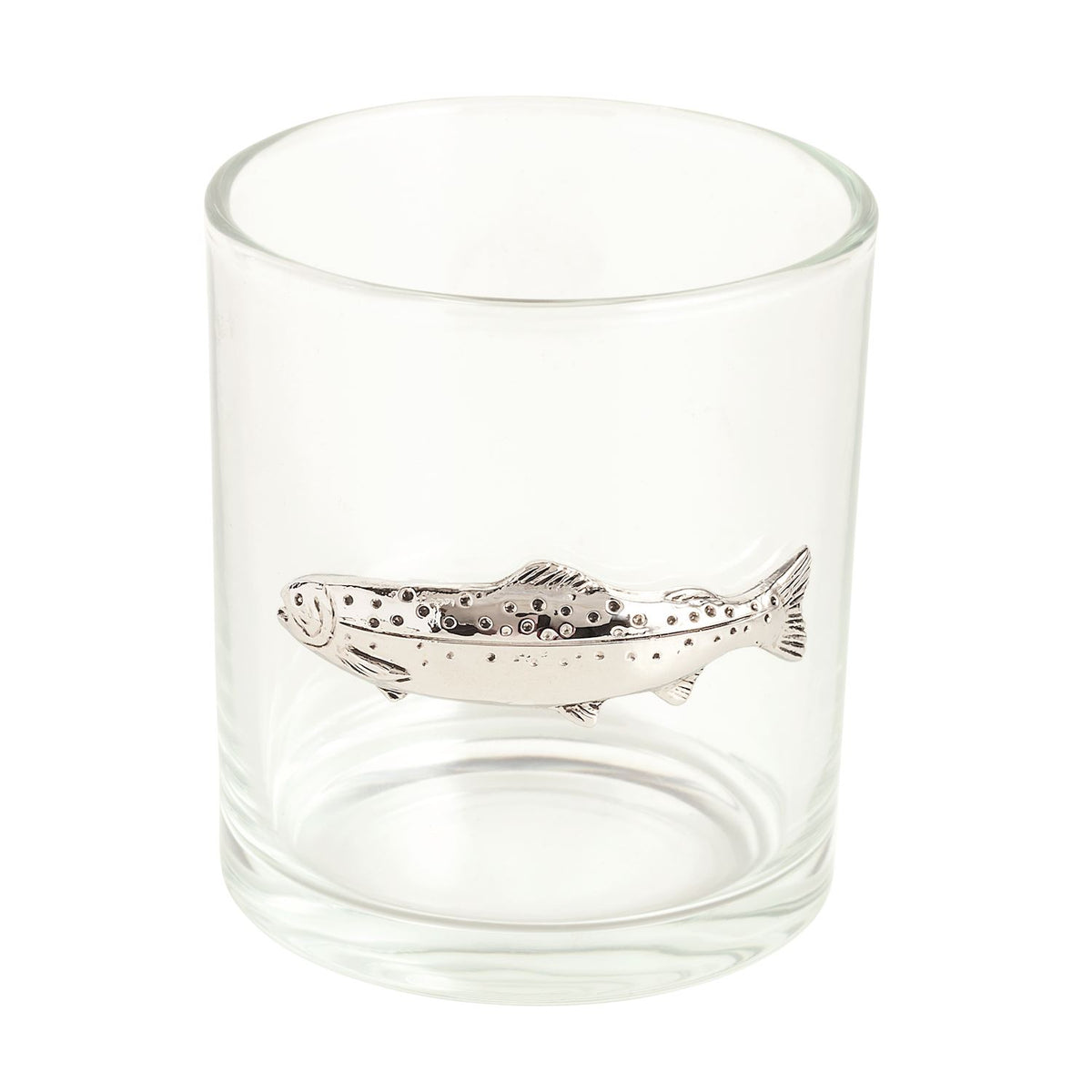 Trout Double Old Fashioned Glass