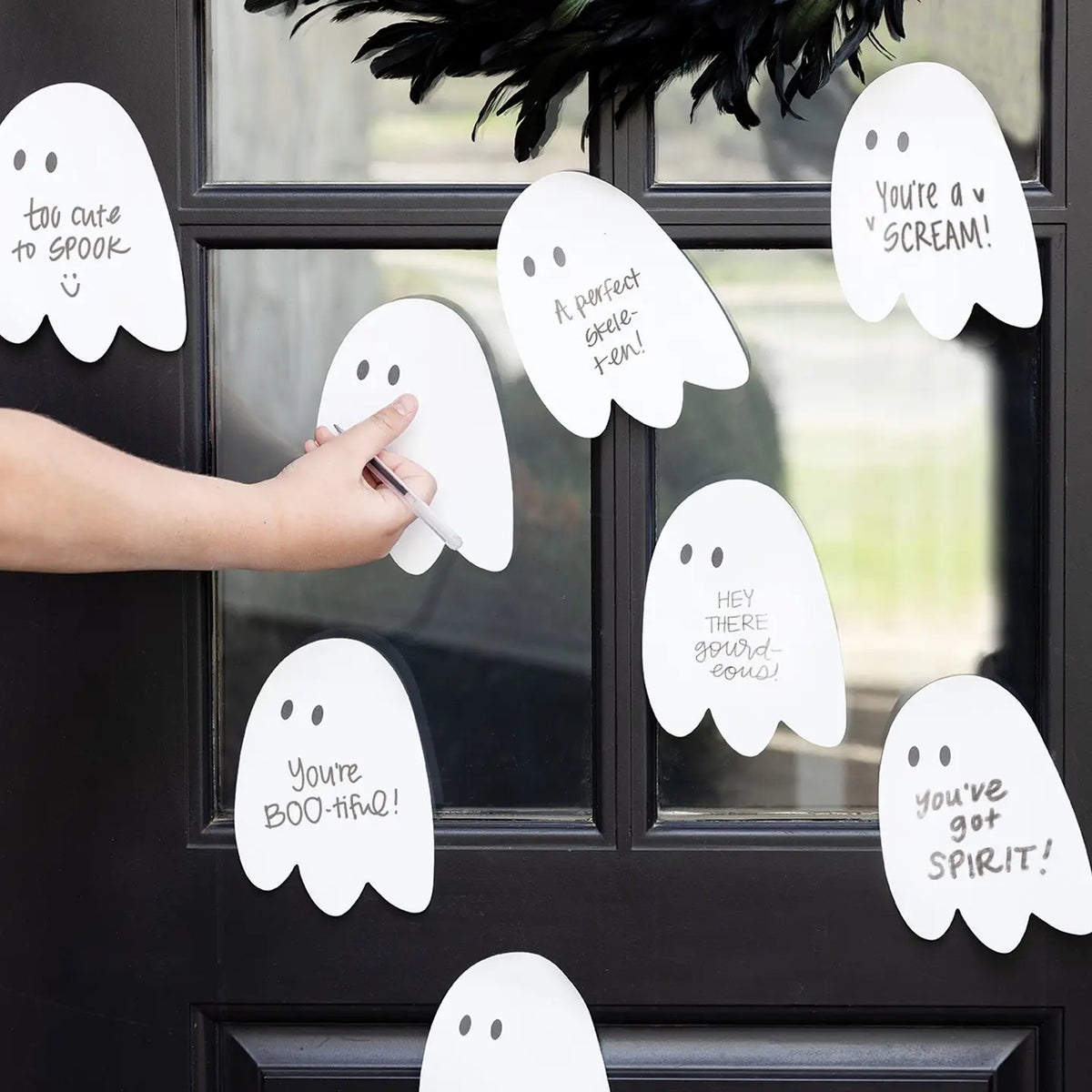 Ghost Shaped Jumbo Sticky Notes