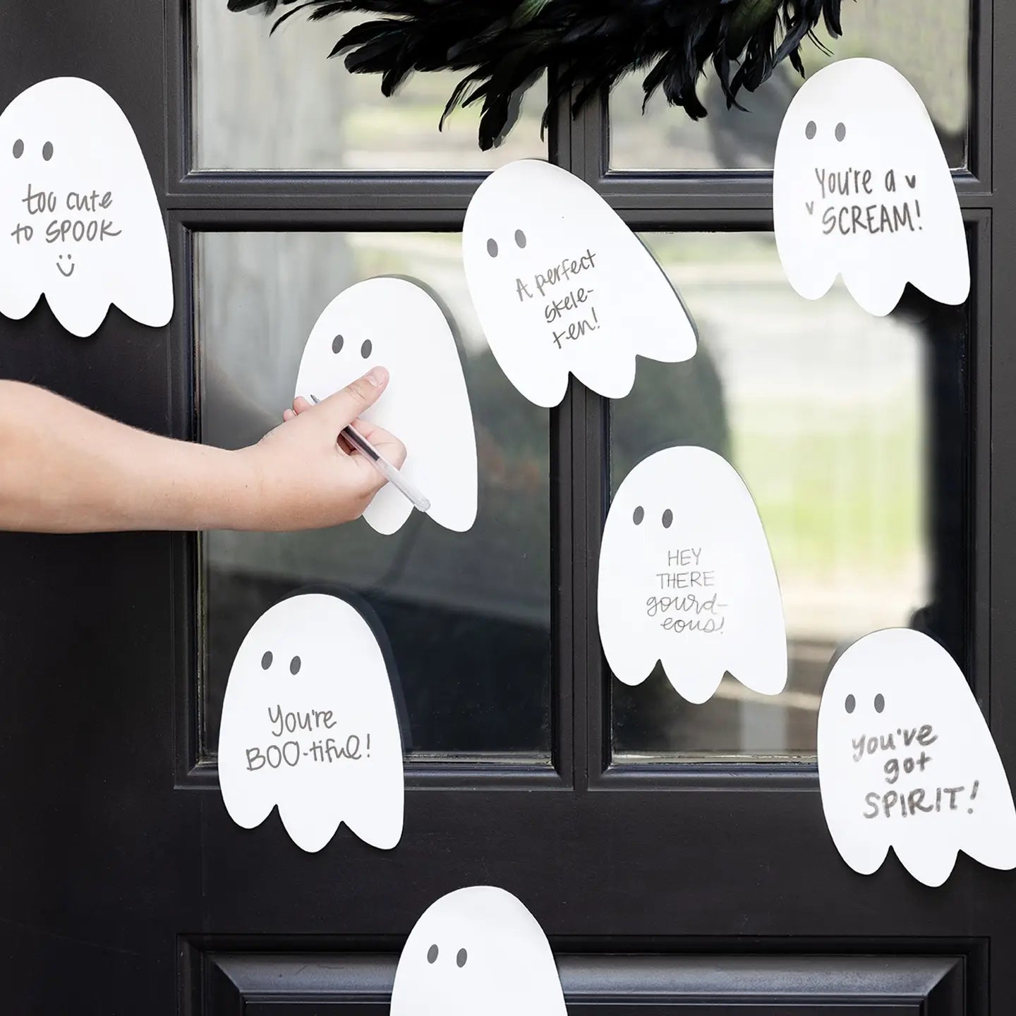 Ghost Shaped Jumbo Sticky Notes