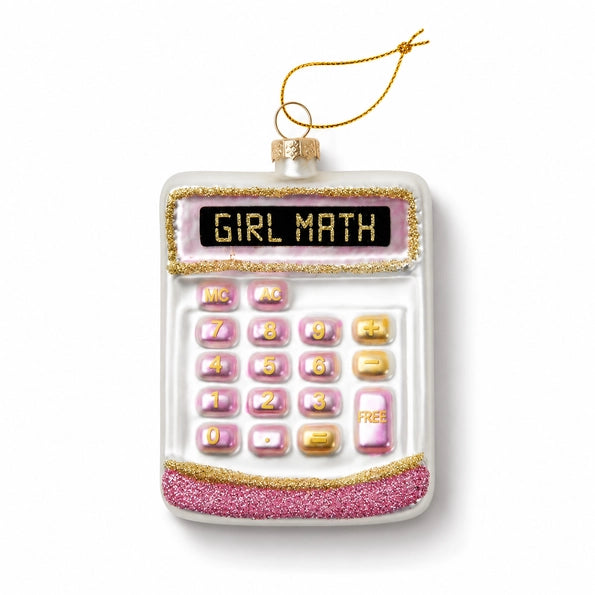 Girl Math Ornament