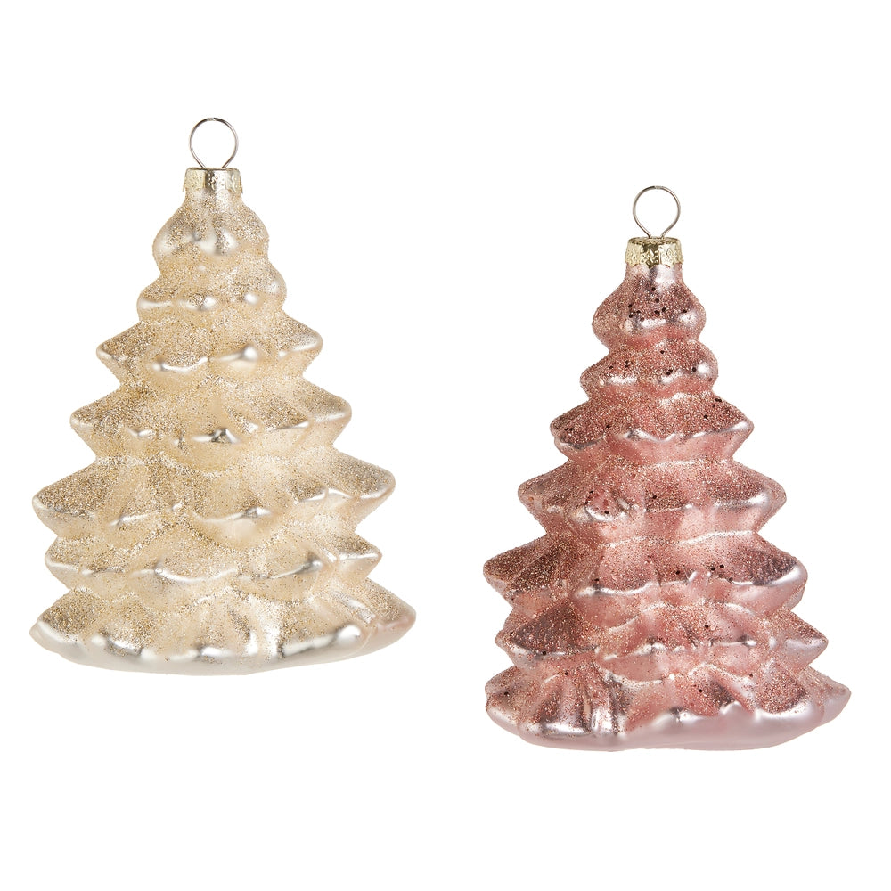 Glitter Tree Ornaments