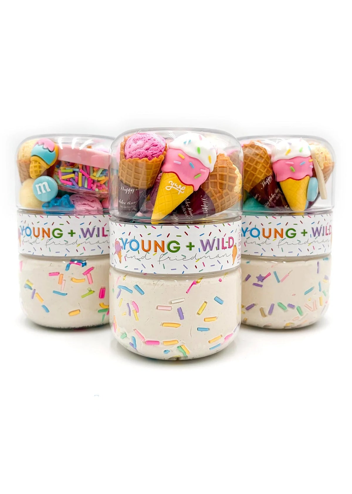 Grab &amp; Go Dough Jar-Ice Cream