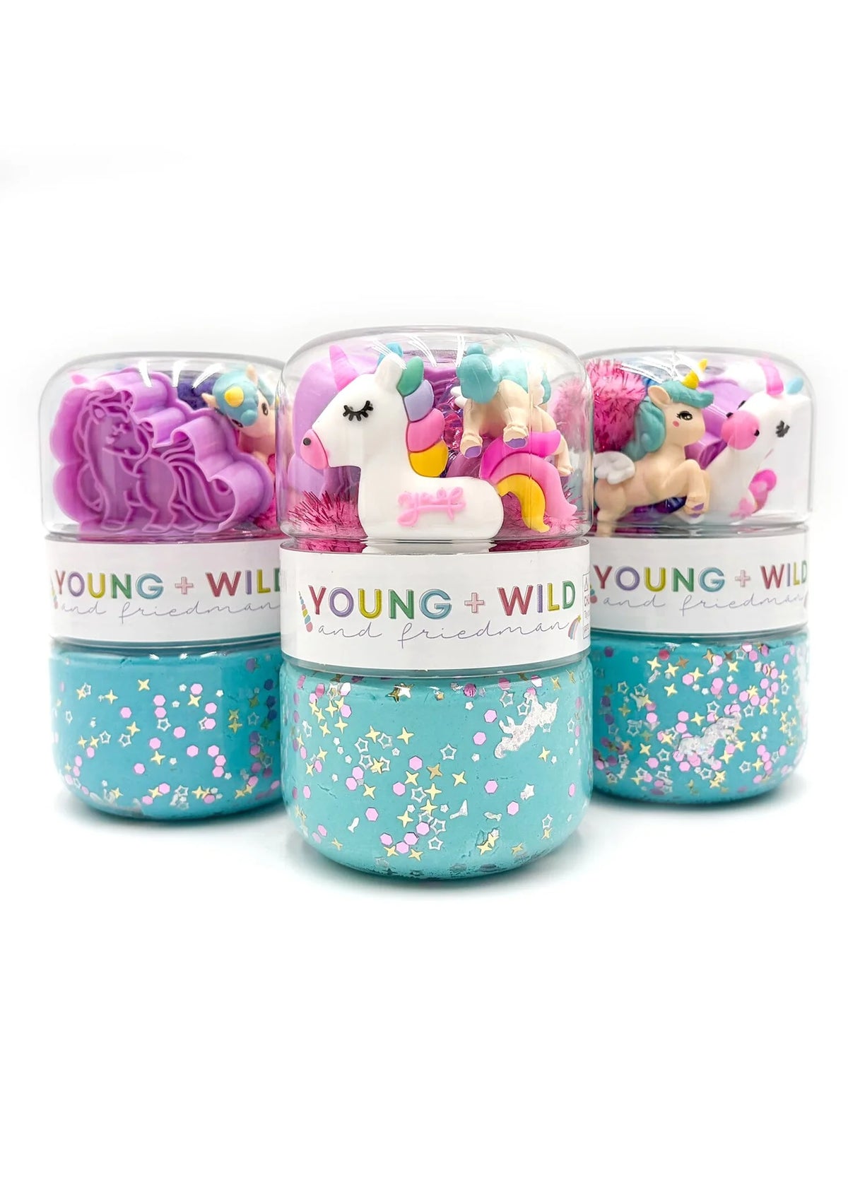 Grab &amp; Go Dough Jar-Unicorn