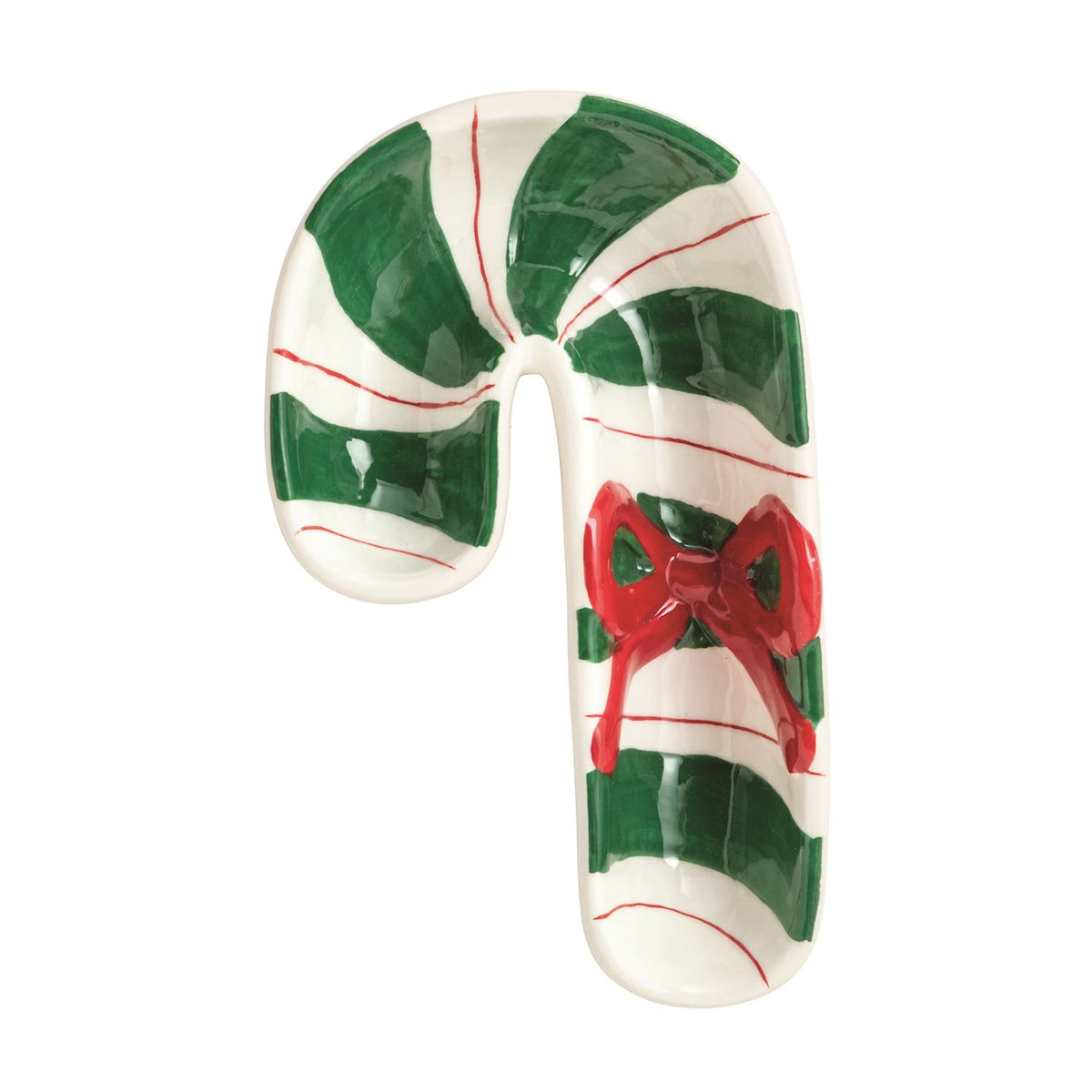 Candy Cane Tidbit Dishes