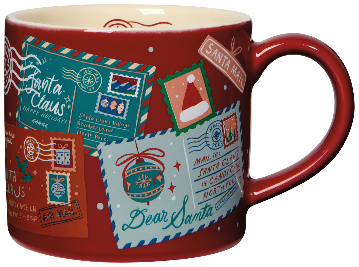 Santa Mail Christmas Mug in a Box