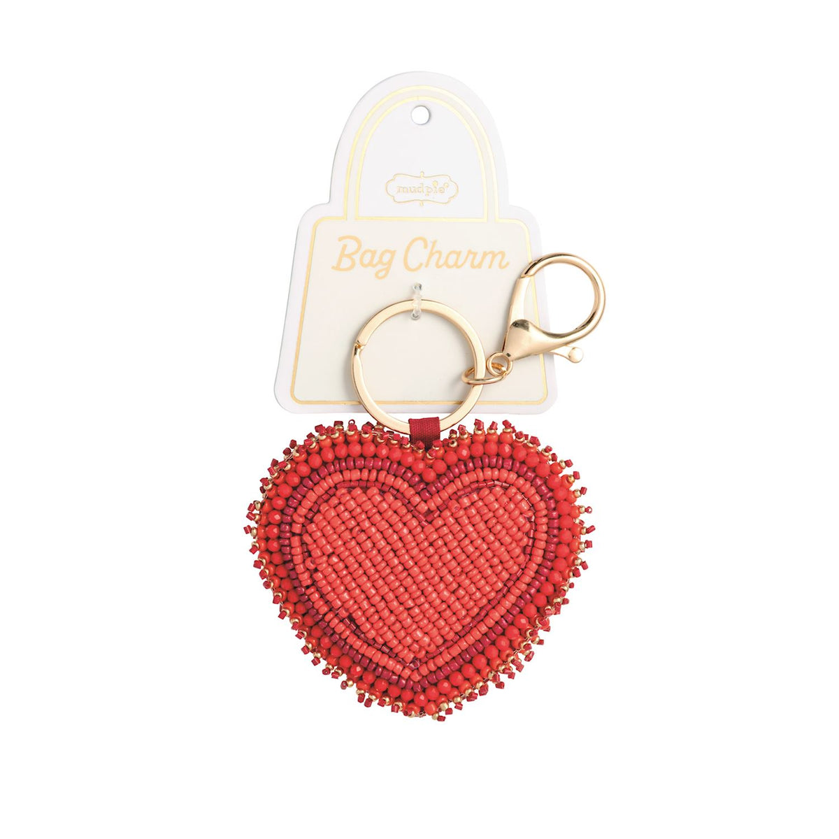 Valentine's Beaded Bag Charms
