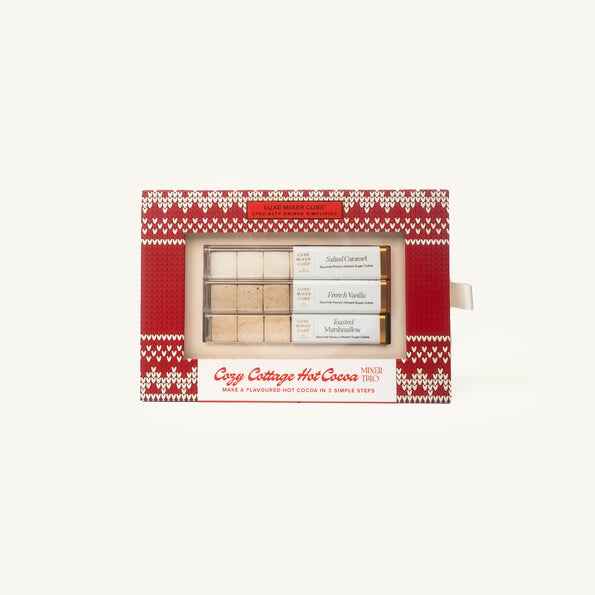 Cozy Cottage Hot Cocoa Mixer Trio