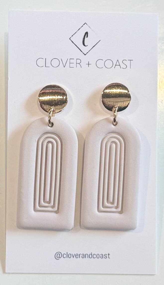 Stephanie Polymer Clay Dangle