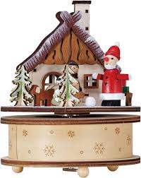 Wood Wind-Up Music Box