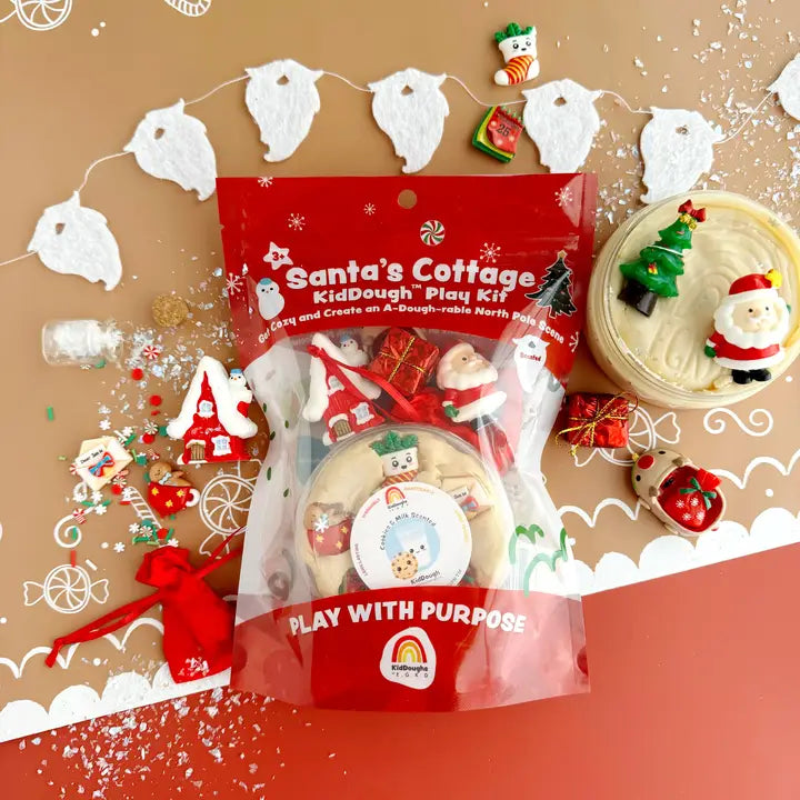 Santa&#39;s Cottage Kiddough Play Kit