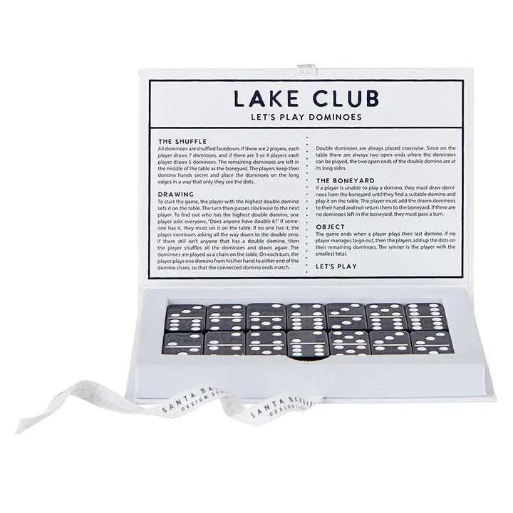 Lake Club Domino Set