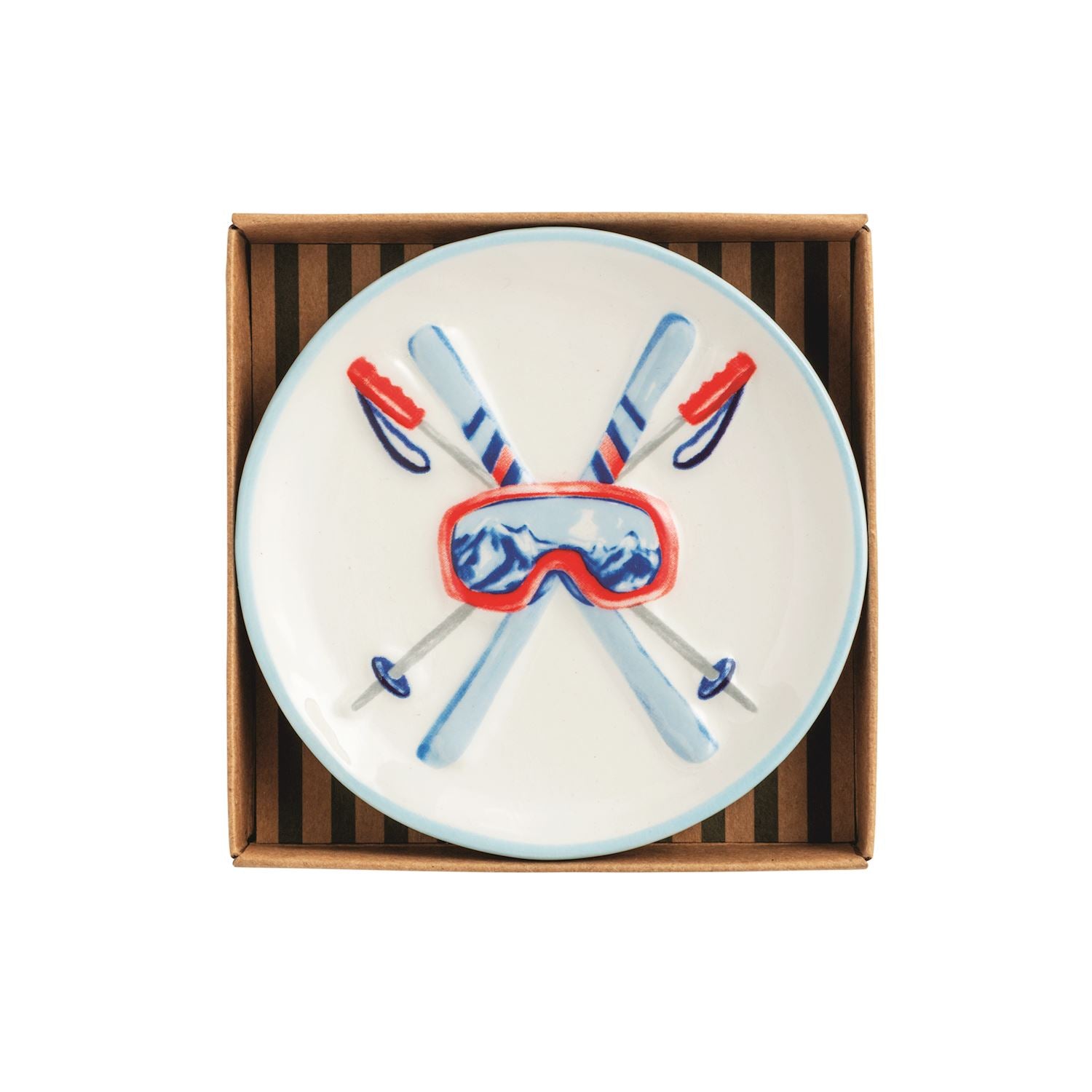 Ski Trinket Dishes