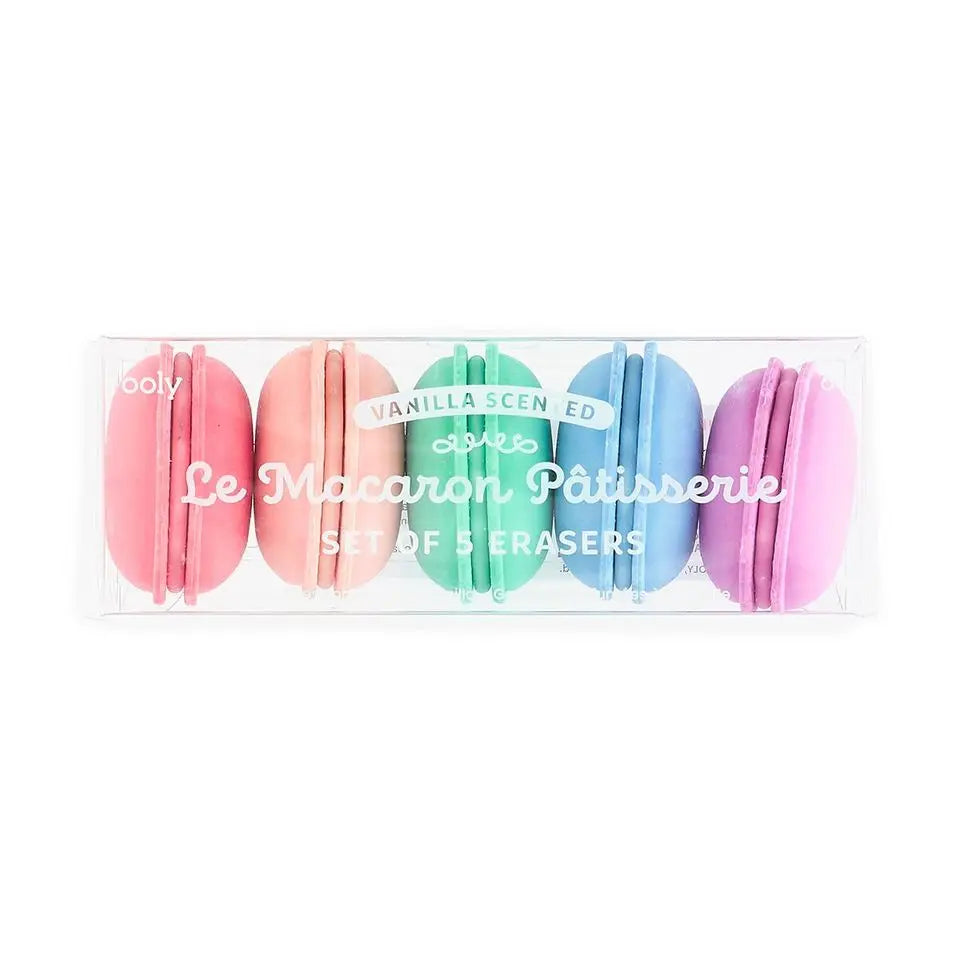 Le Macaron Patisserie: Vanilla Scented Puzzle Erasers