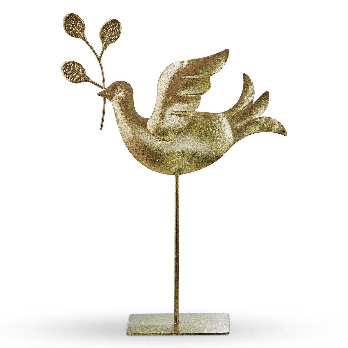 Metal Dove Decor