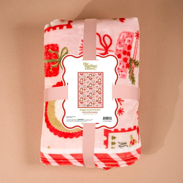 Mistletoe Magic Plush Blanket