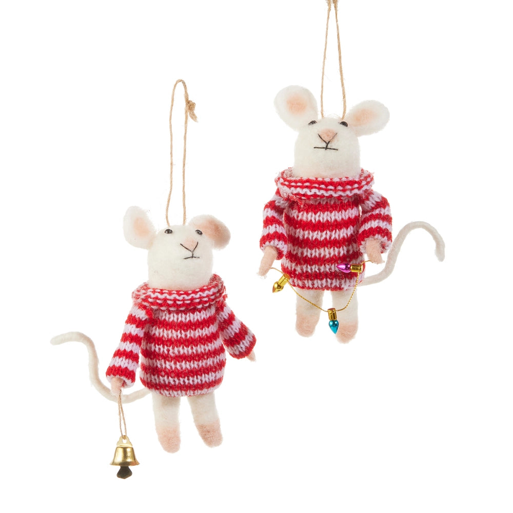 Dressed Moose Ornament