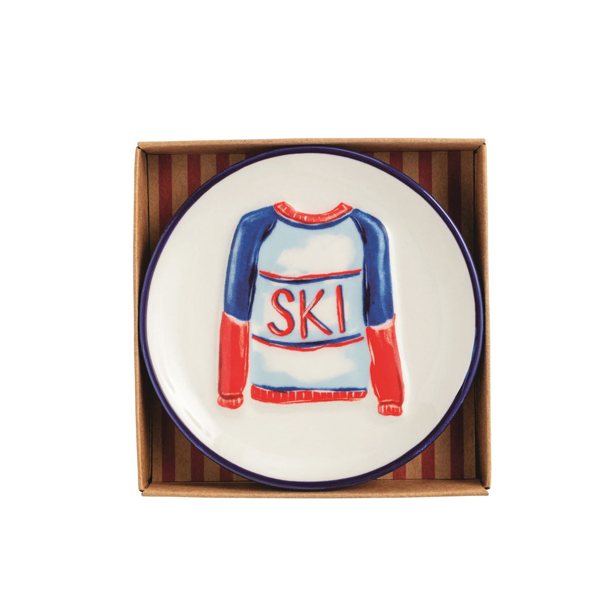 Ski Trinket Dishes