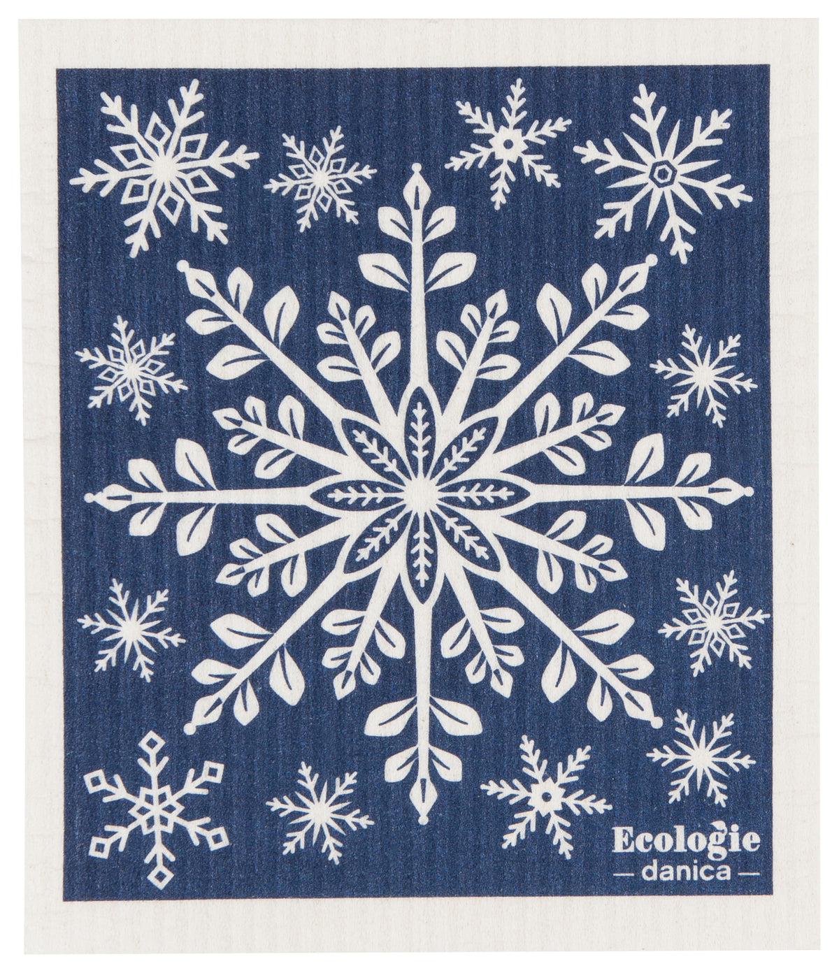 Snowflake Ornament Swedish Dish Cloth