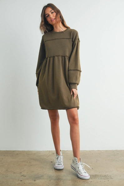Cozy Sweatshirt Dress