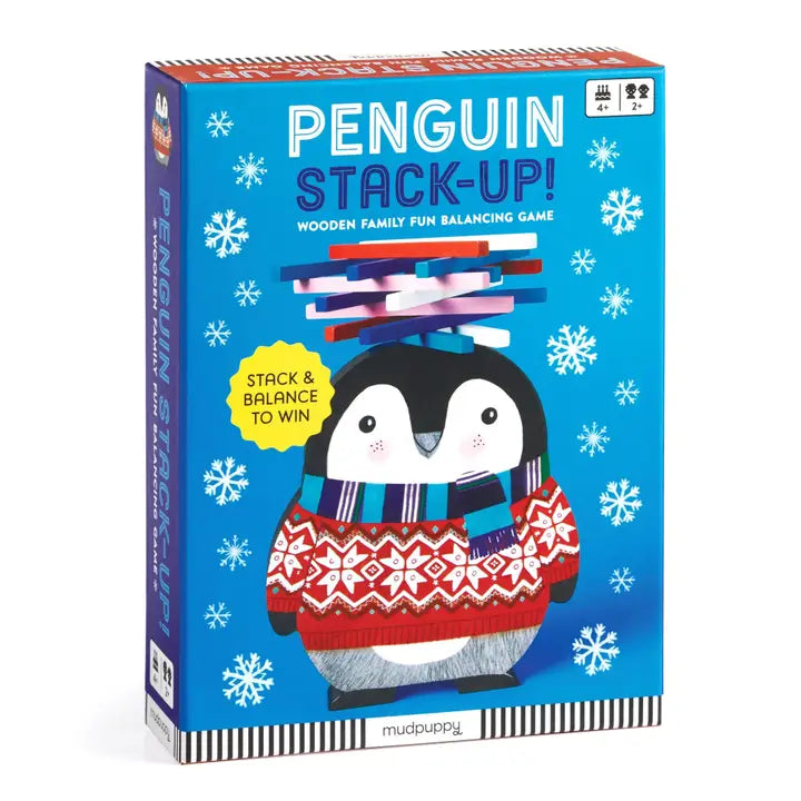Penguin Stack-Up Wooden Balancing Puzzle