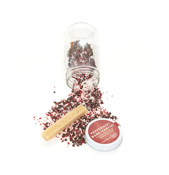 16 oz Peppermint Bark Martini