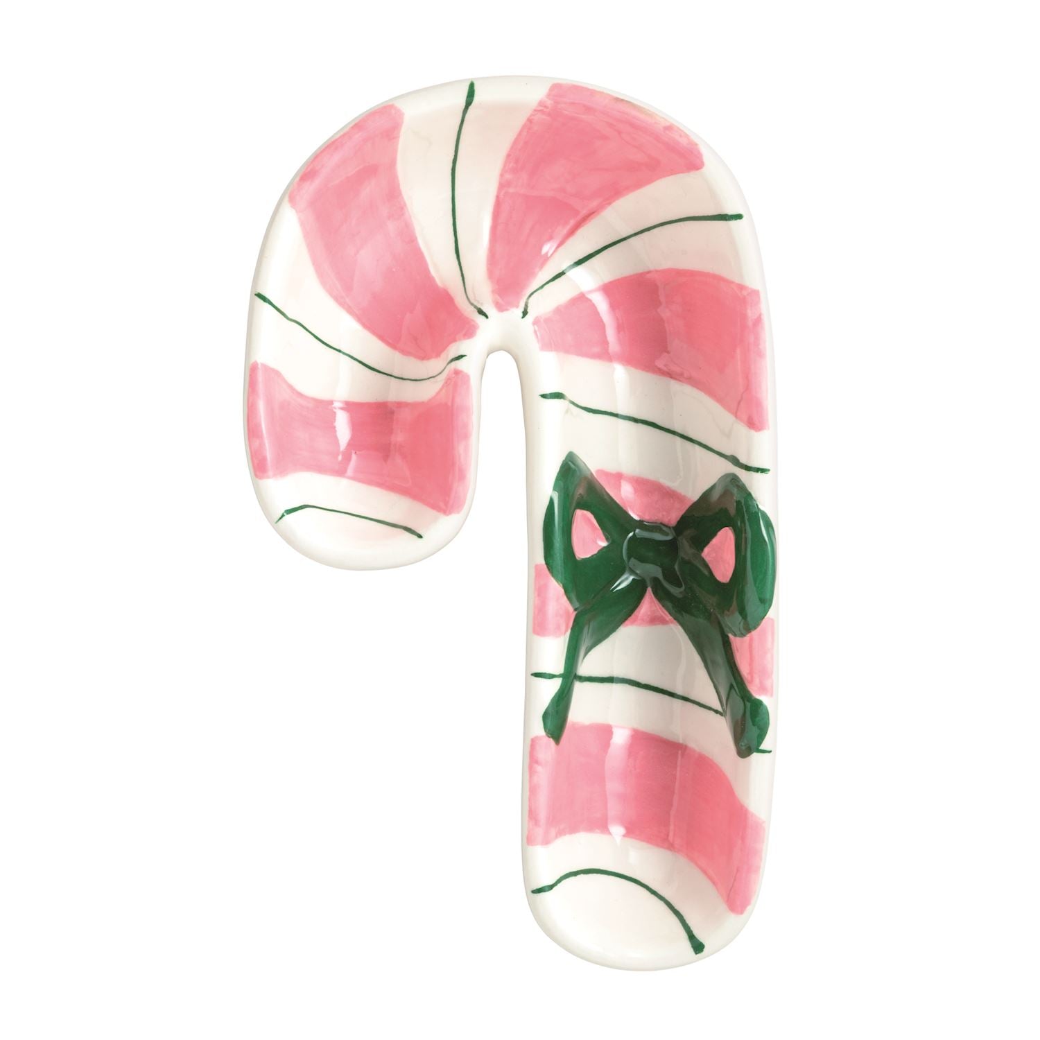 Candy Cane Tidbit Dishes