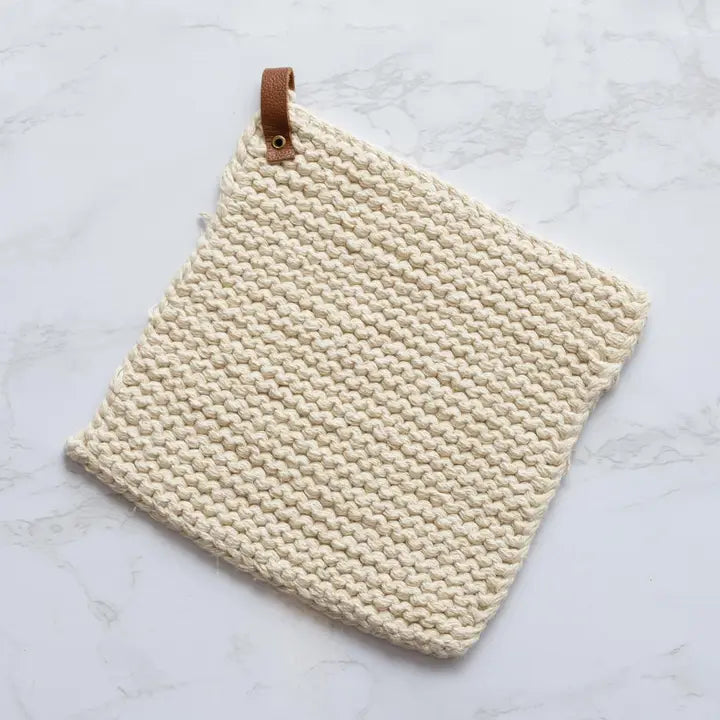 Knitted Pot Holder
