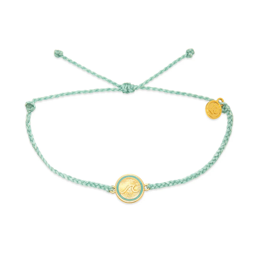 Tidal Gold Charm Bracelet