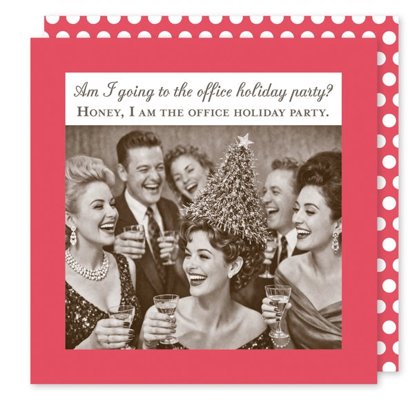 Office Holiday Party Napkin