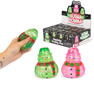 Sugar Snowman Squishy Fidget