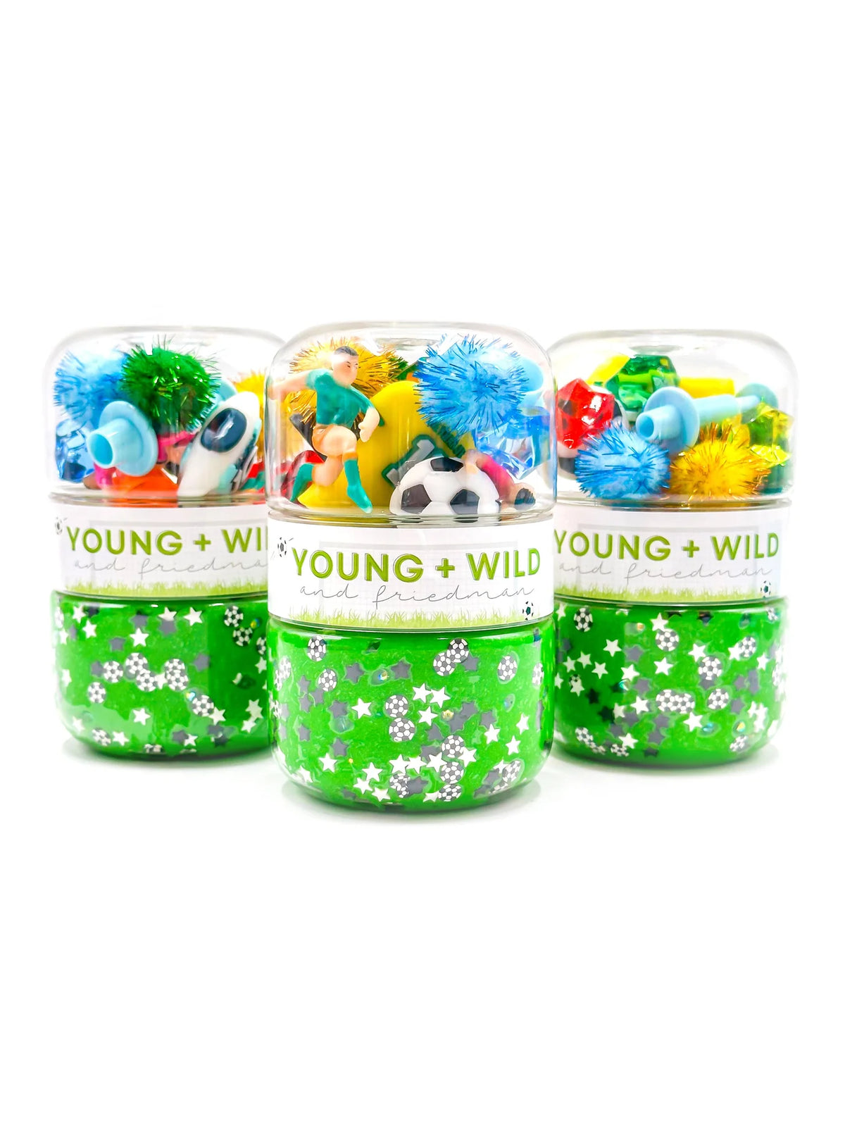 Grab &amp; Go Dough Jar-Soccer