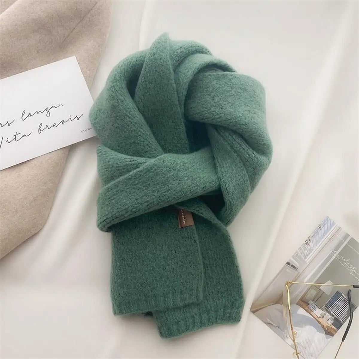 Soft Knit Neck Scarf