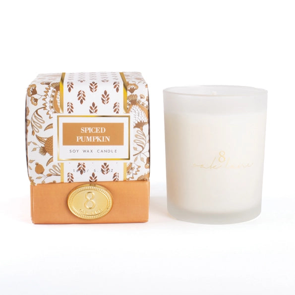 Spiced Pumpkin 5.6 oz Soy Wax Candle
