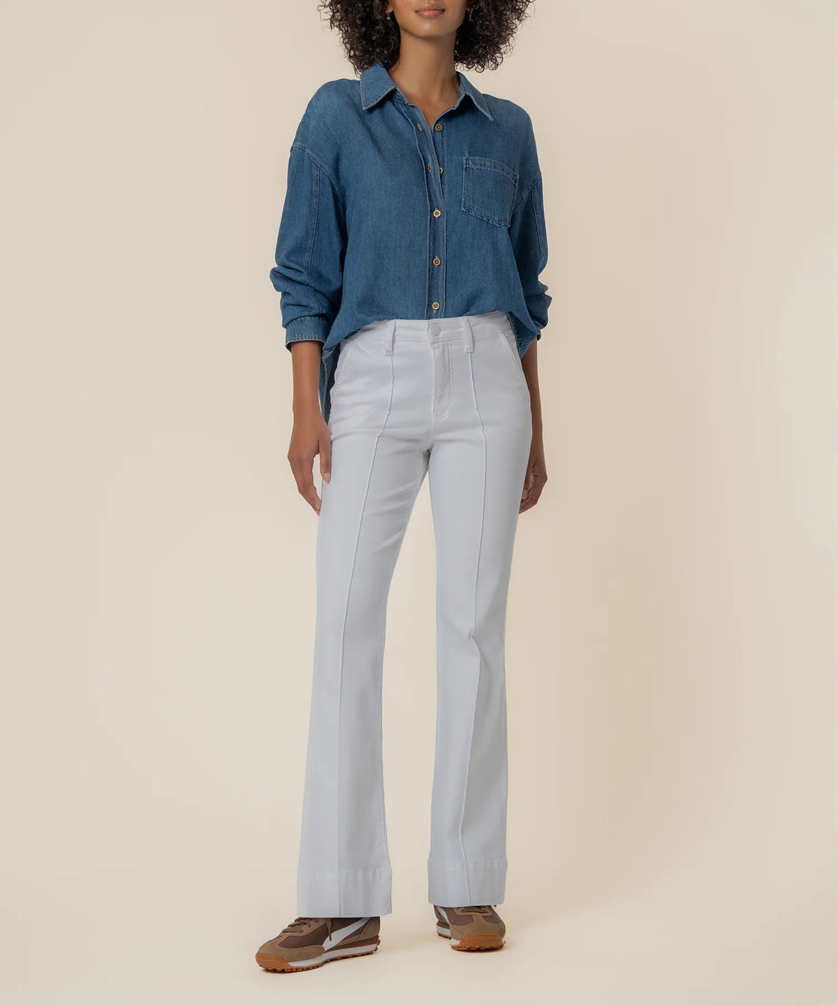 Stella High Rise Fab Ab Flare w/ Darts
